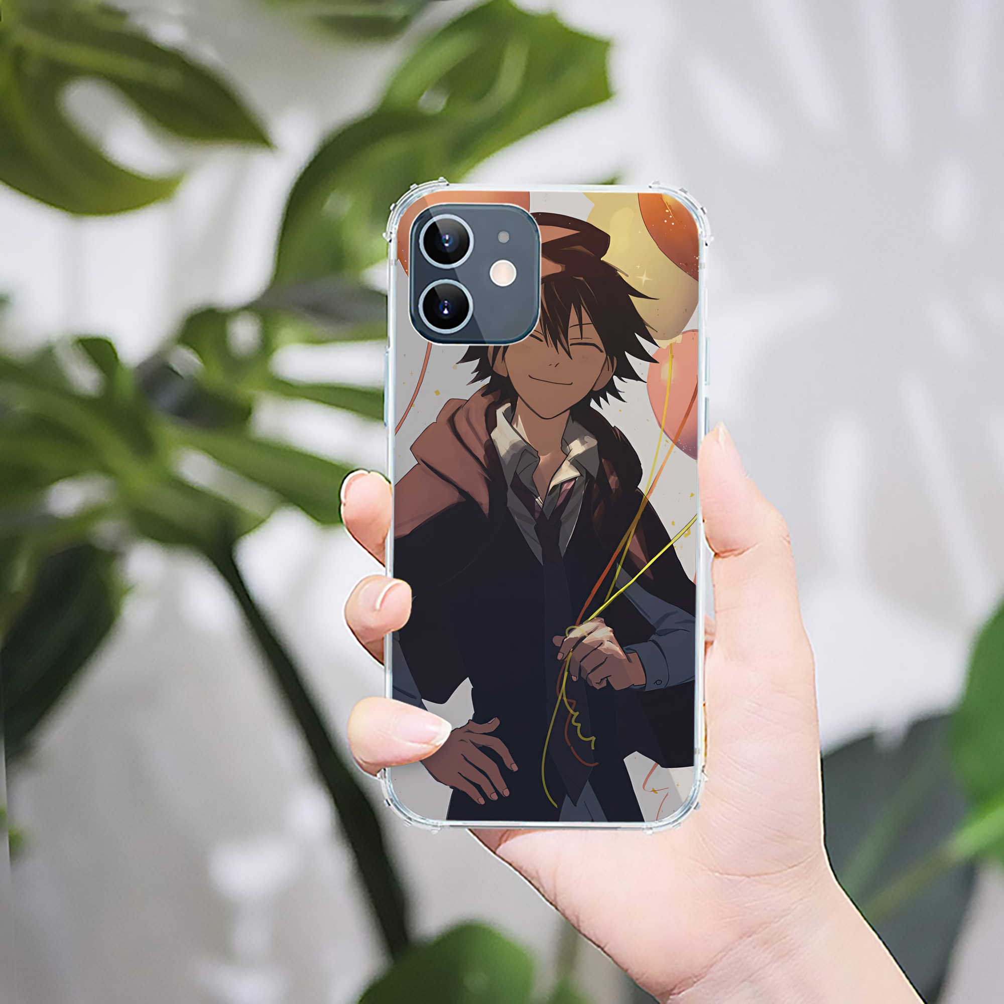 （画像用） 文豪ストレイドッグス Bungo Stray Dogs 【iPhone 12シリーズ対応】透明スマホケース（クリアソフトケース）